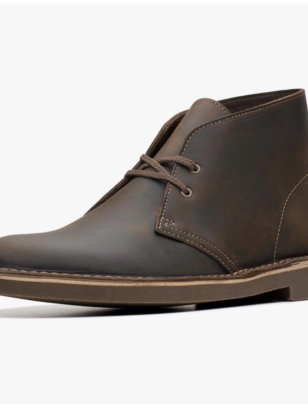 Clark’s- Men's Brown Leather Chukka Boot